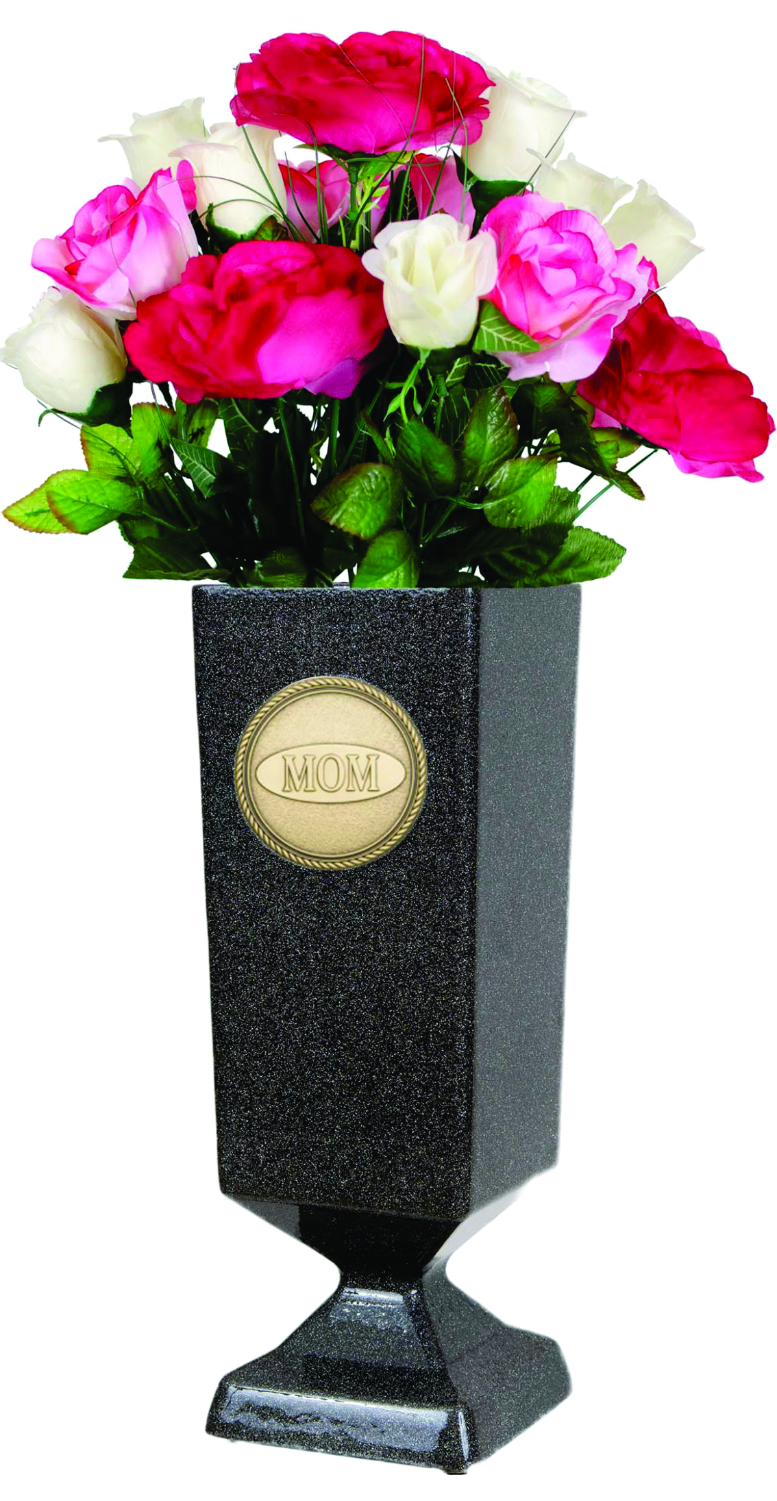 Medallion - Upright Metalcraft Vase w/ Medallion - Image 4