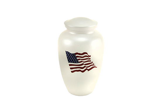 American Flag Urn