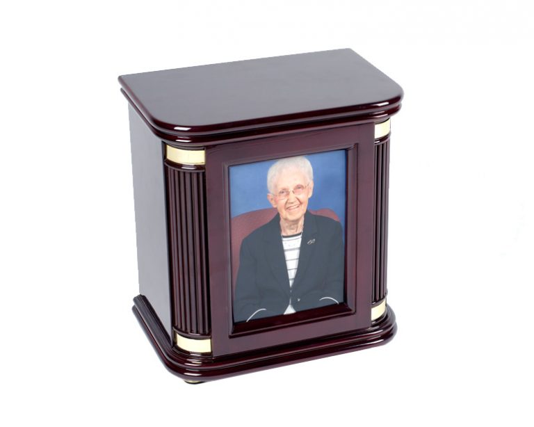 Hardwood Picture Frame Chest Urn Fenton Memorials