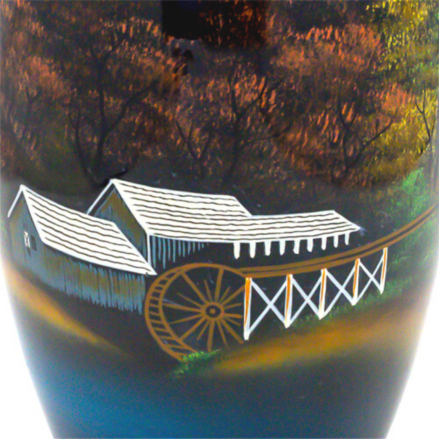 Aluminum Mill Pond Cremation Urn - Image 3