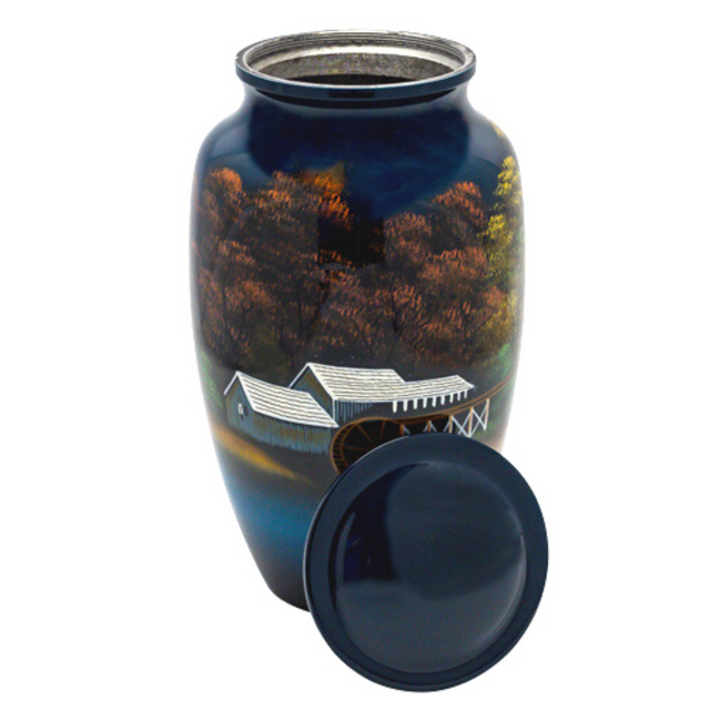 Aluminum Mill Pond Cremation Urn - Image 4
