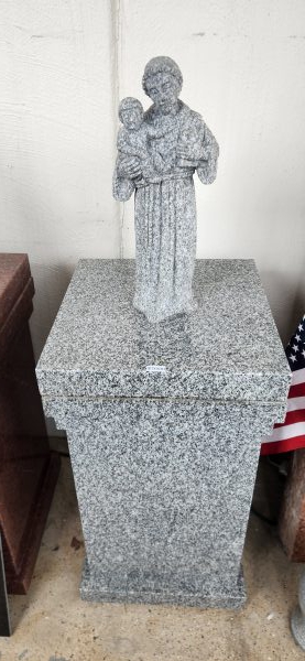 Cremation St Joseph pedestal - Image 3
