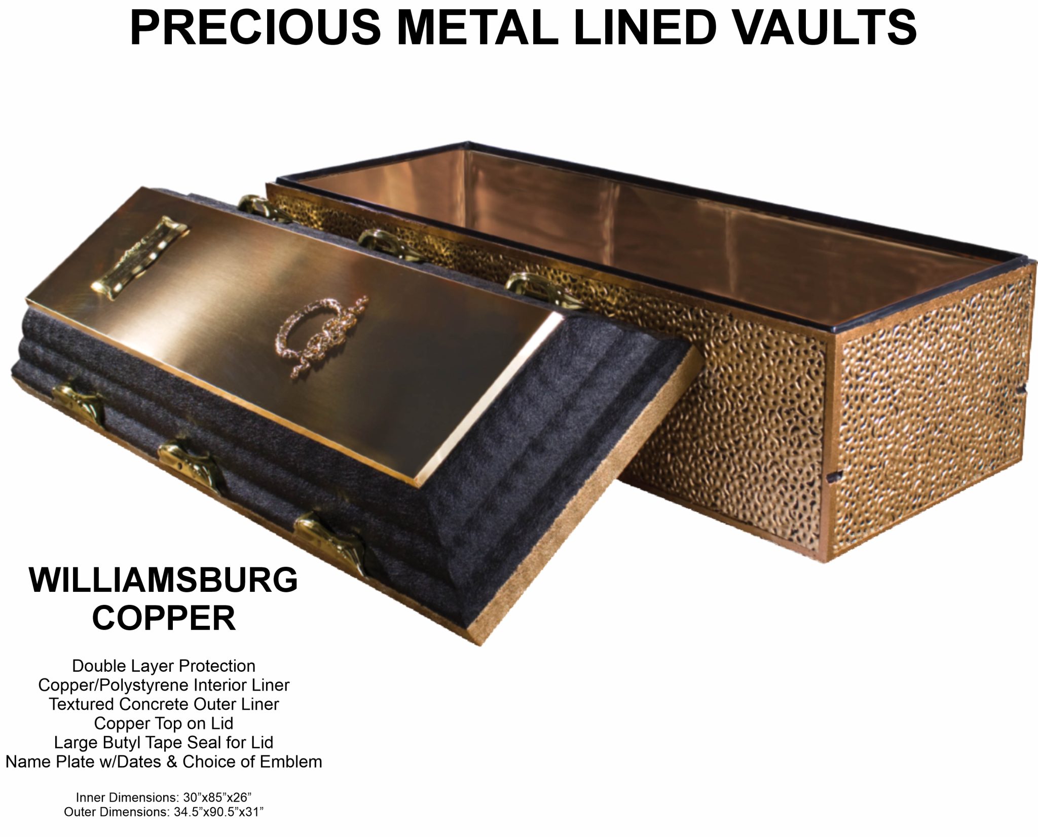 Vault Liners Burial Vaults and Grave Liners – Fenton Memorials