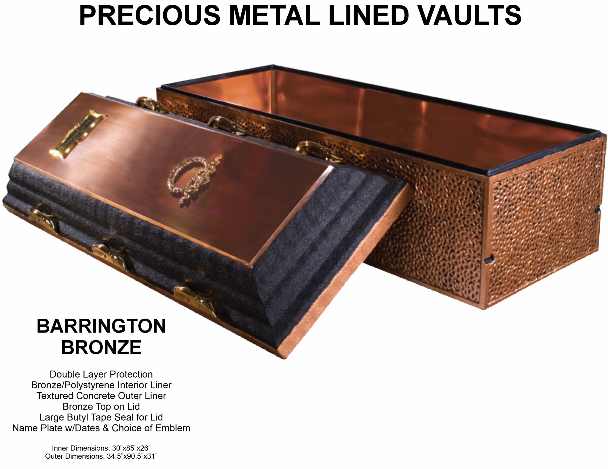 Vault Liners Burial Vaults and Grave Liners – Fenton Memorials