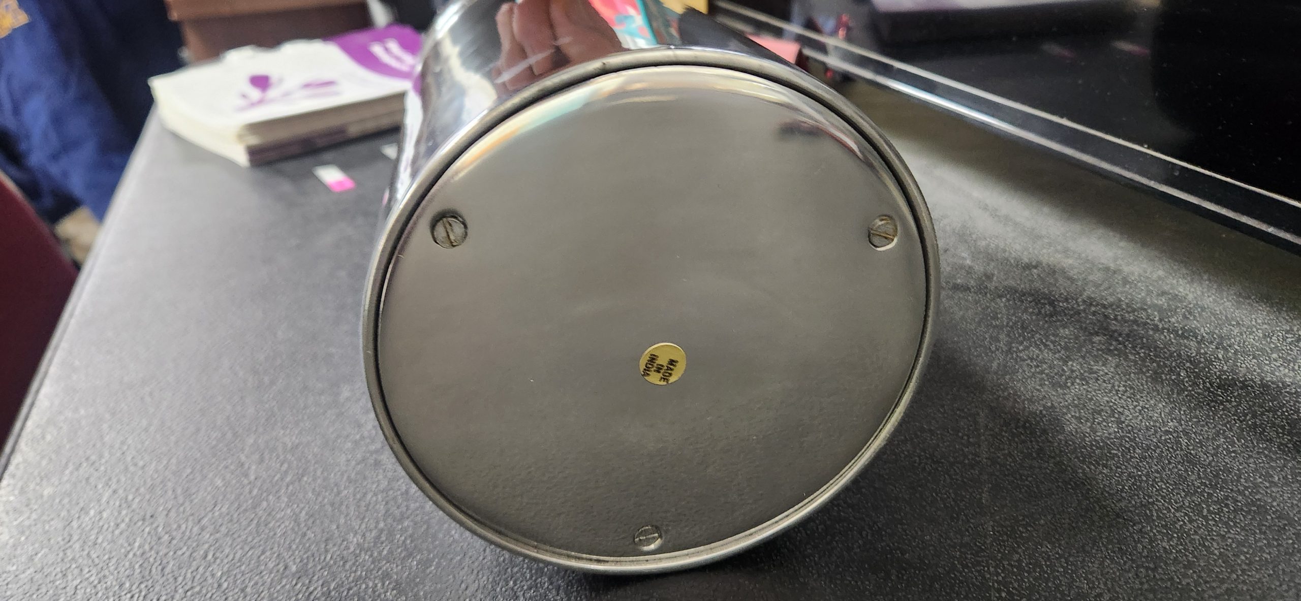 Display: Natural Polish Urn w/Floral Band (1 left) - Image 4