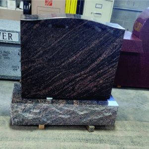 Rustic Brown serptop 24x6x20 on 28x12x6 base